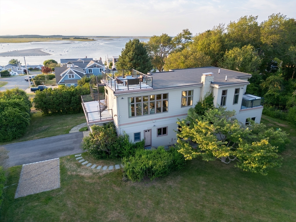 8 Goldfinch Way Ipswich, MA 01938 - Photo 39 of 41 an aerial view of a house with garden space and lake view