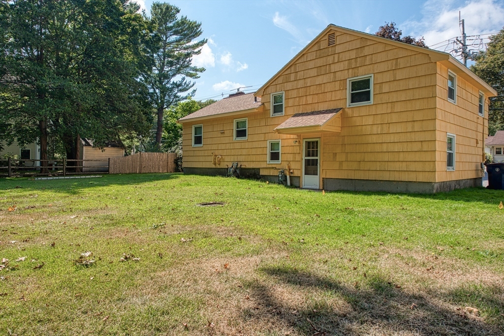 150 Pond Street Sharon, MA 02067 - Photo 24 of 26 a view of a backyard of the house