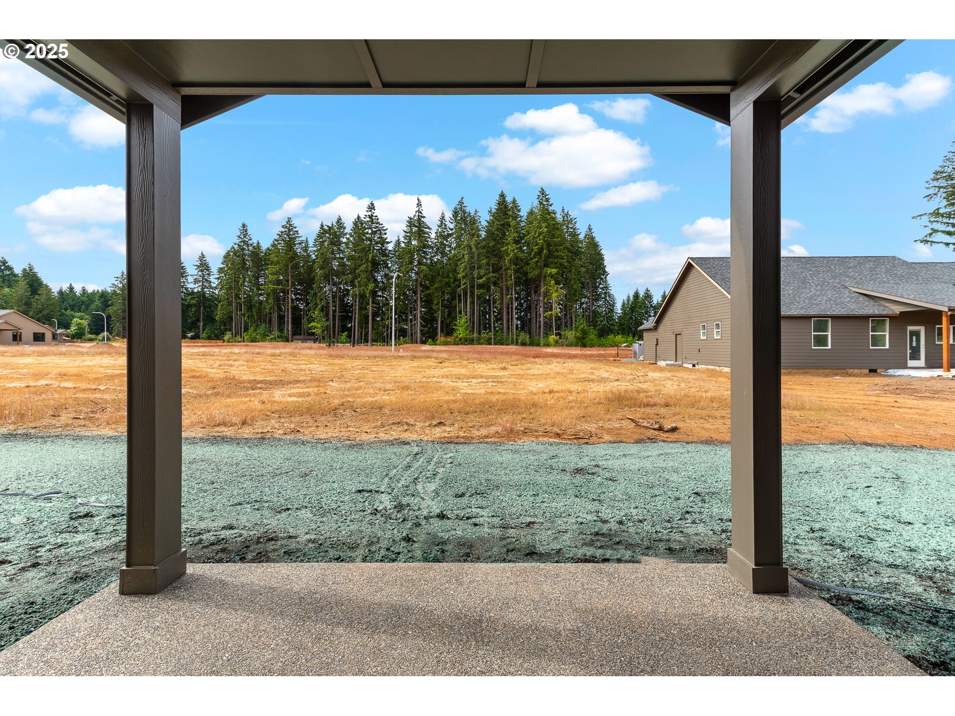 623 Vertex Street Winlock, WA 98596 - Photo 34 of 38 a view of a yard with an outdoor seating