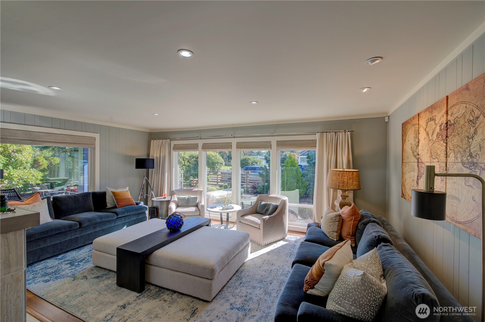 1115 34 Street Seaview, WA 98644 - Photo 11 of 31 a living room with furniture and a large window