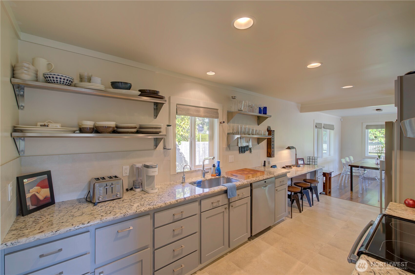 1115 34 Street Seaview, WA 98644 - Photo 16 of 31 a large kitchen with granite countertop lots of counter top space