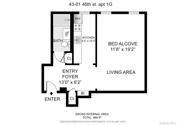 $285,000 | 43-01 46th Street, Unit 1G | Sunnyside