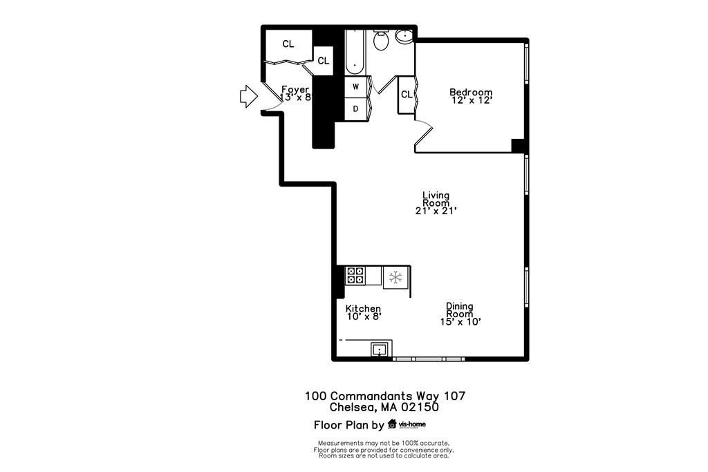 100 Commandants Way, Unit 107 Chelsea, MA 02150 - Photo 37 of 40 Gallery Image 37