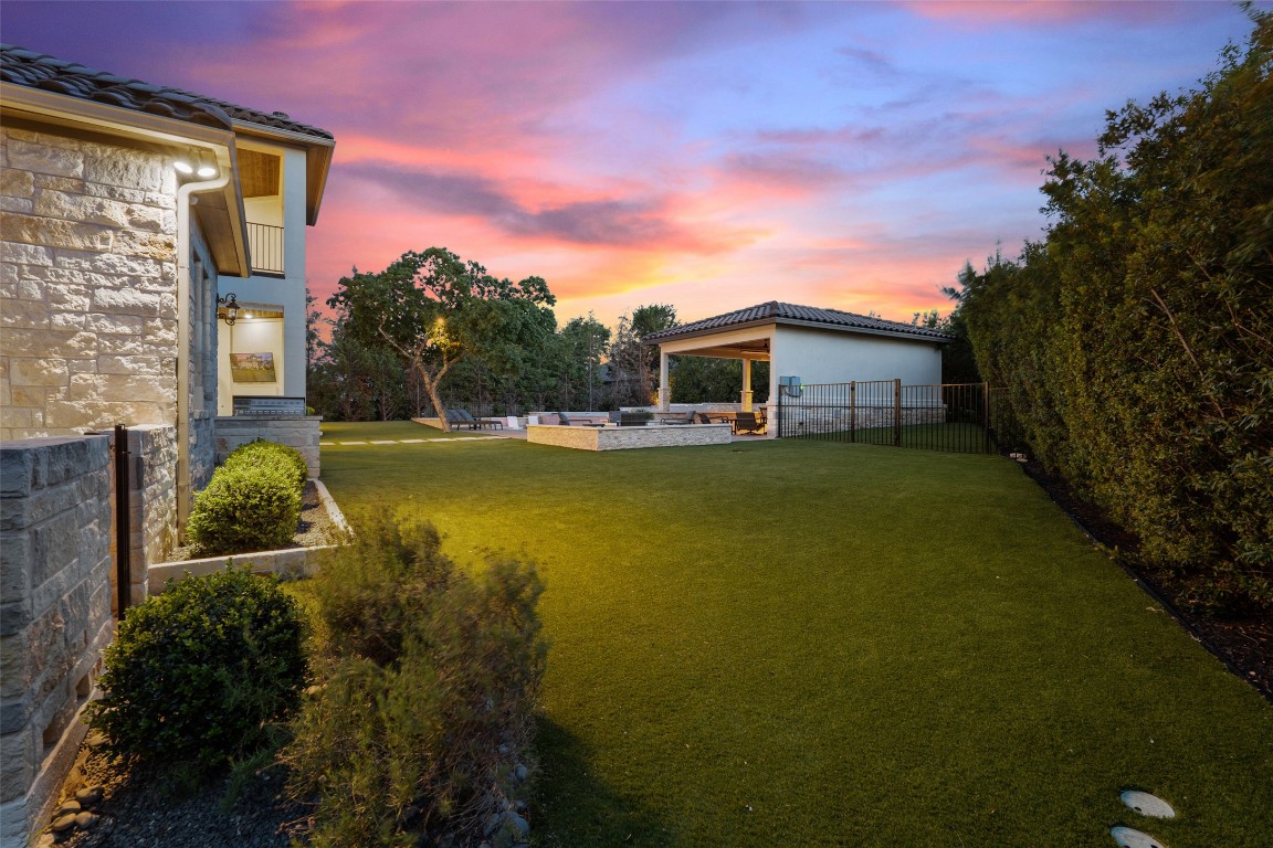 403 Woodside Terrace Austin, TX 78738 - Photo 18 of 38 a view of a house with swimming pool and porch