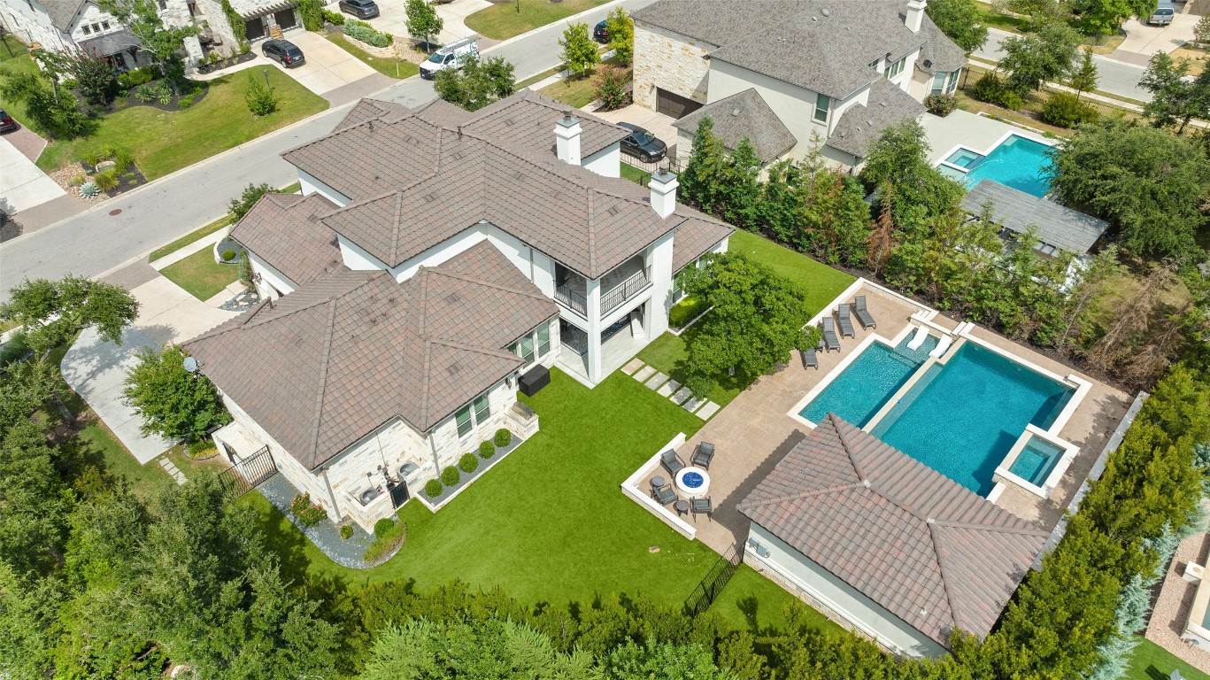 403 Woodside Terrace Austin, TX 78738 - Photo 35 of 38 an aerial view of a house