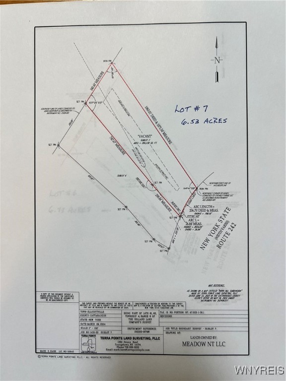 6000 Nys Route Ellicottville, NY 14731 - Photo 2 of 10 Lot #7 Survey this wooded lot could be a cozy plac