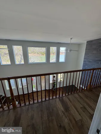 a view of wooden floor