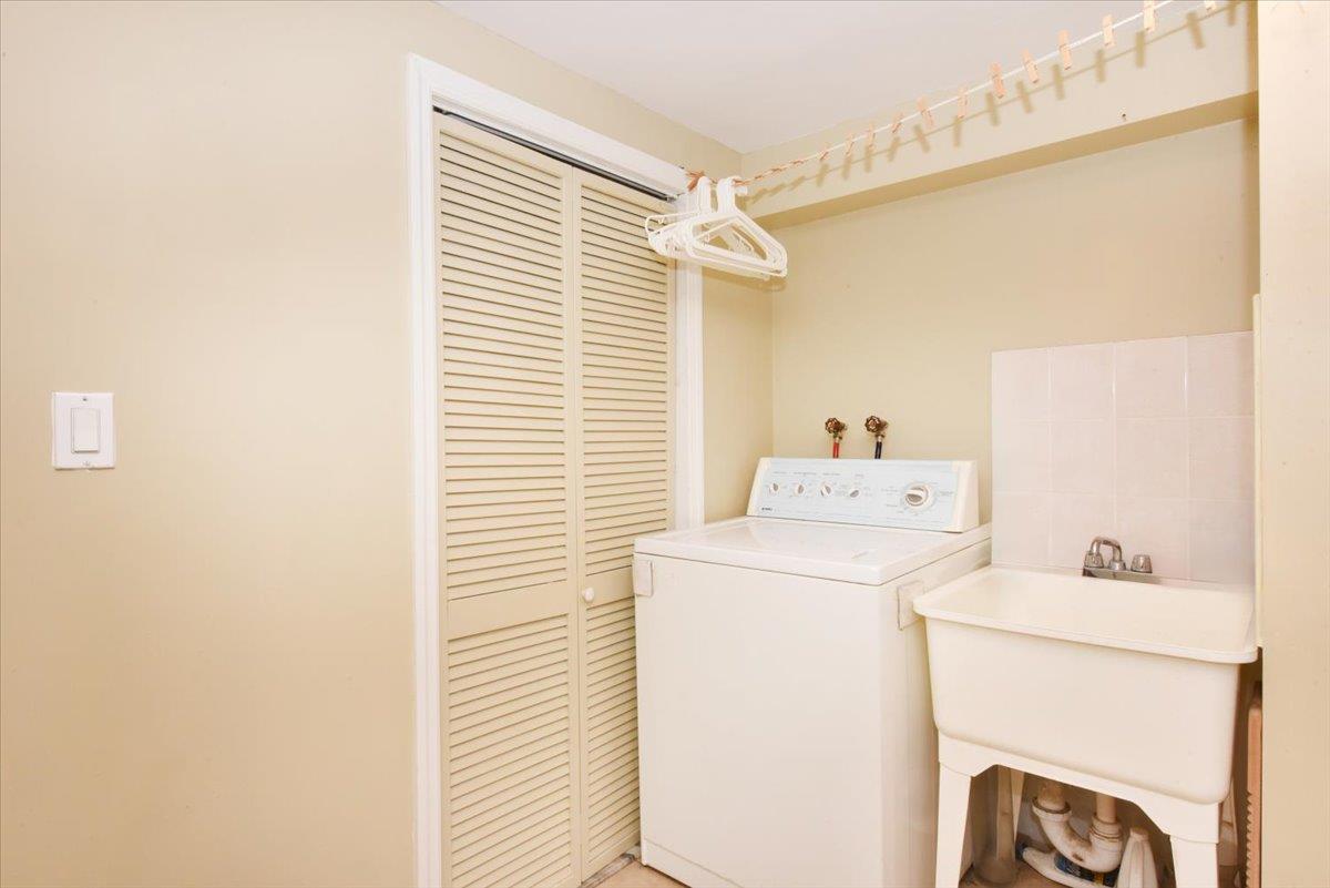 85-76 66th Road Queens, NY 11374 - Photo 16 of 20 Washroom featuring washer / dryer