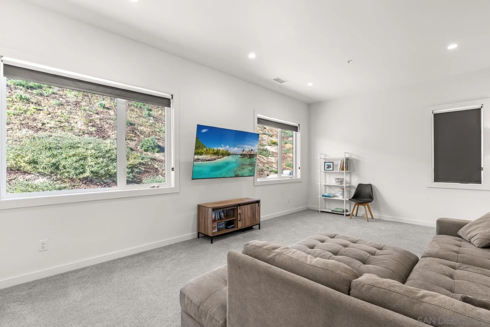 4407 Ramona Drive Fallbrook, CA 92028 - Photo 12 of 27 a living room with furniture and a flat screen tv