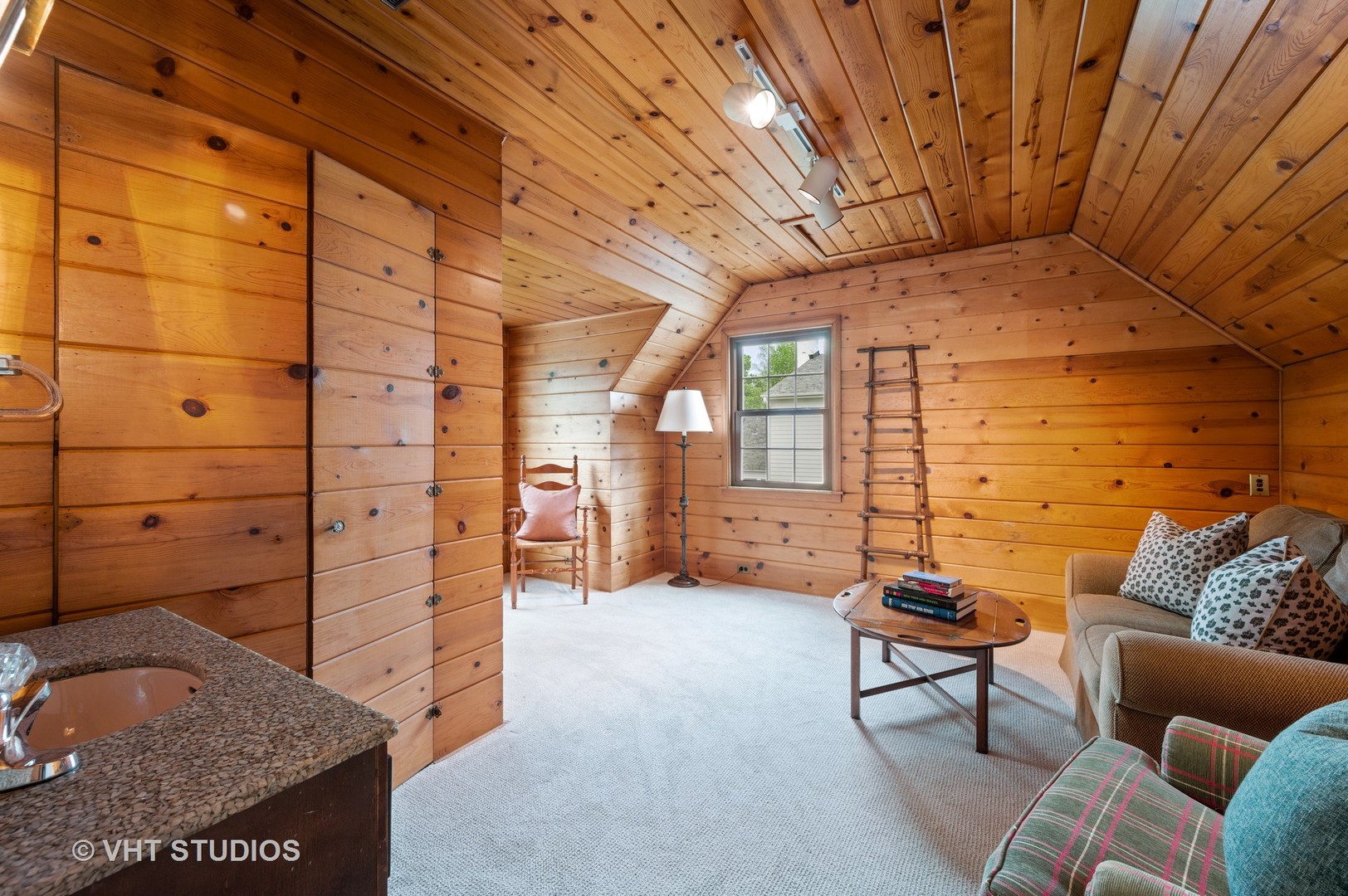 1175 Hill Road Winnetka, IL 60093 - Photo 33 of 37 a backyard of a house with sofas fire pit and outdoor seating