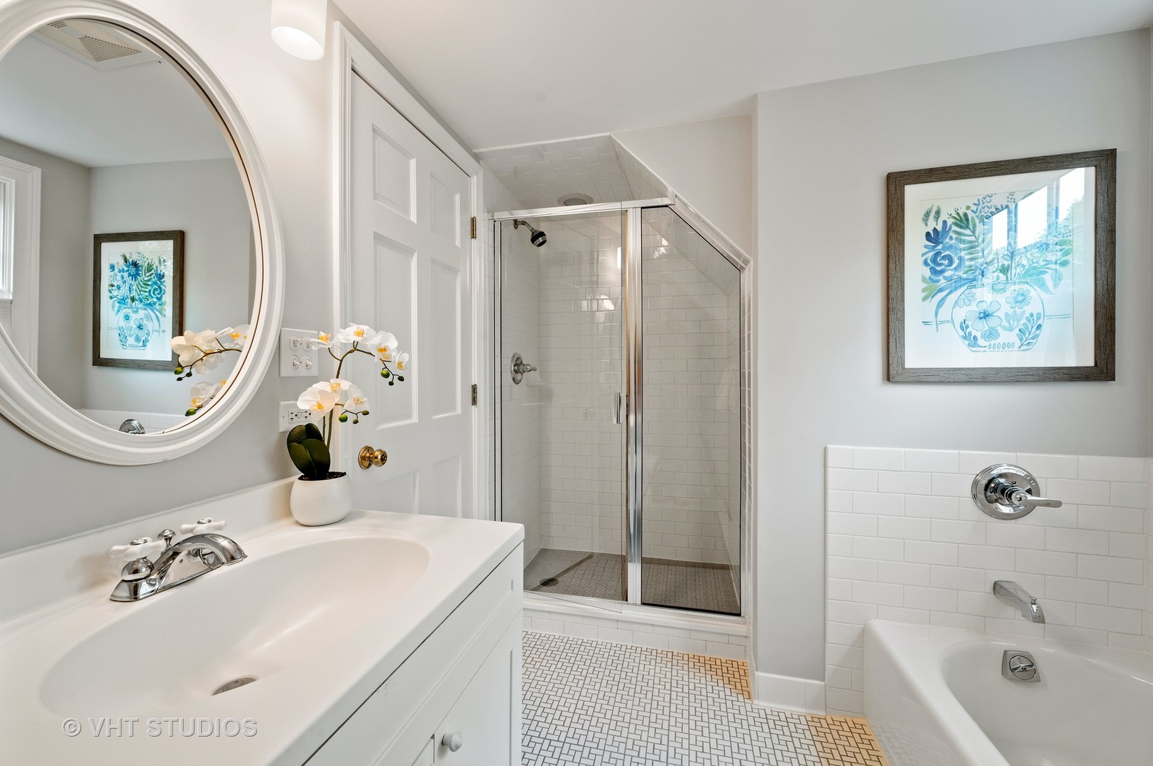 1175 Hill Road Winnetka, IL 60093 - Photo 34 of 37 a bathroom with a sink a toilet and shower