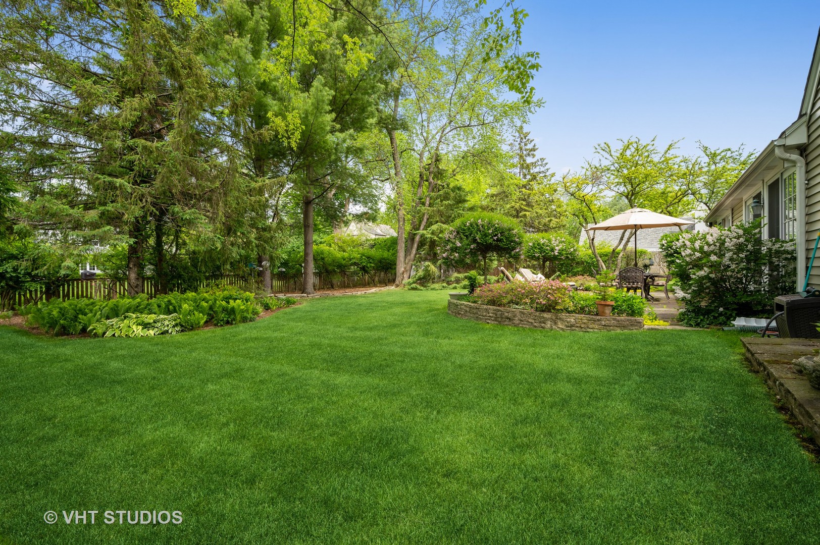 1175 Hill Road Winnetka, IL 60093 - Photo 37 of 37 a view of yard with swimming pool and green space