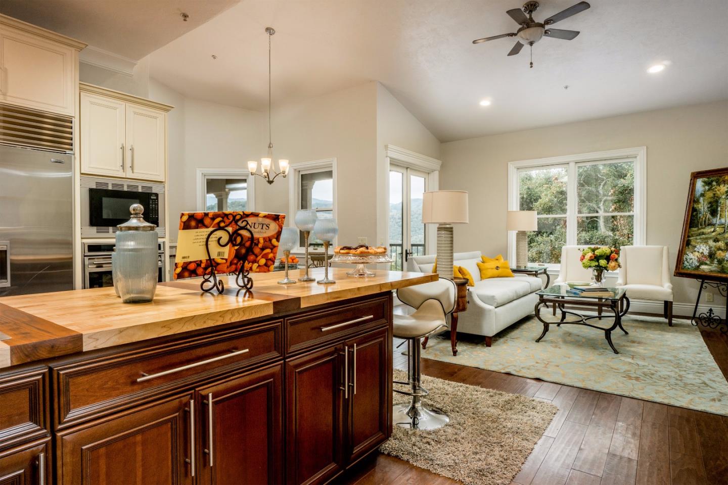 9945 Eddy Road Carmel, CA 93923 - Photo 13 of 31 a kitchen with a sink appliances and a counter top space