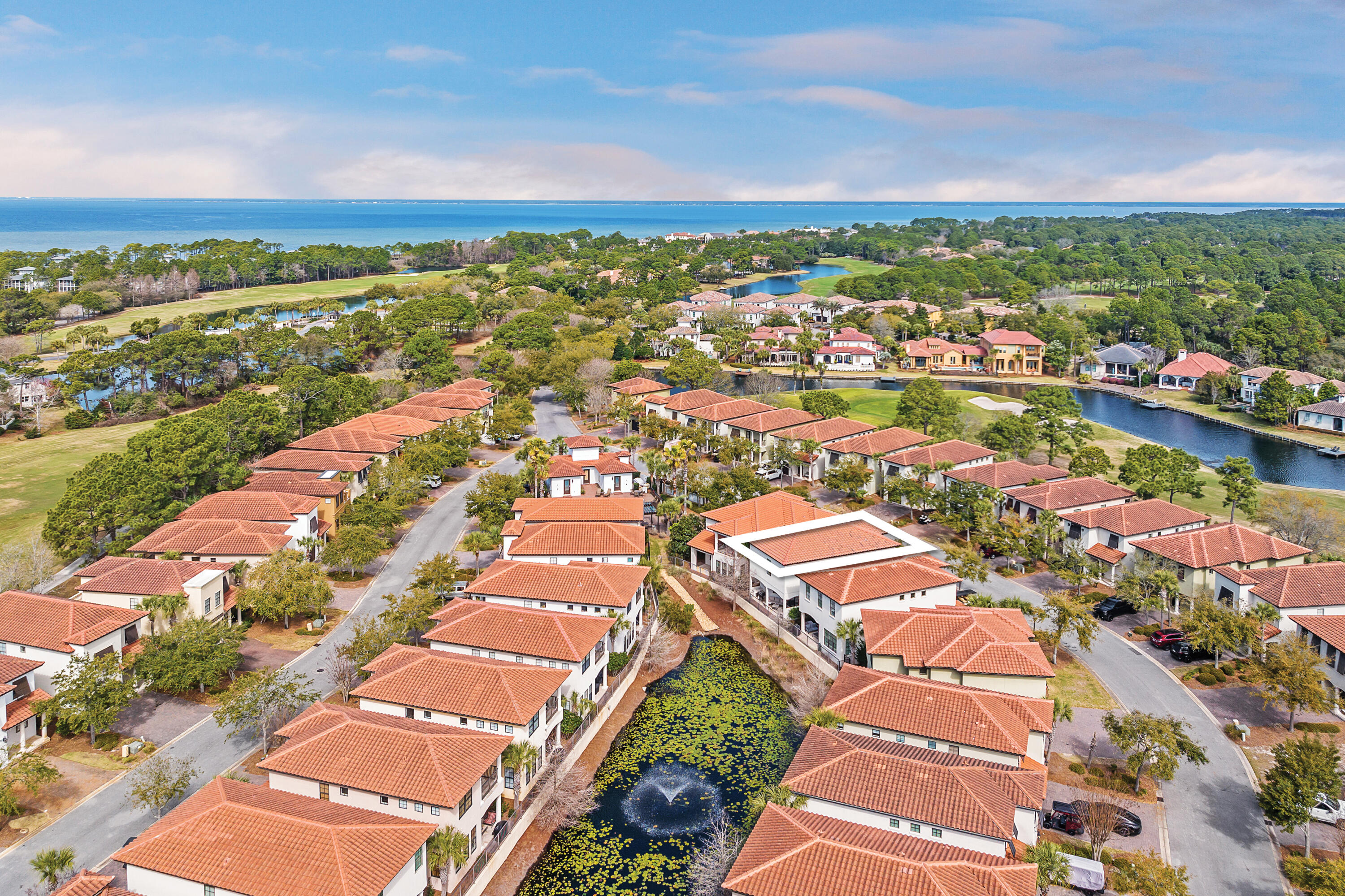 1979 Baytowne Loop Miramar Beach, FL 32550 - Photo 35 of 35 an aerial view of residential houses with outdoor space