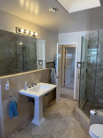 a view of a house with a balcony