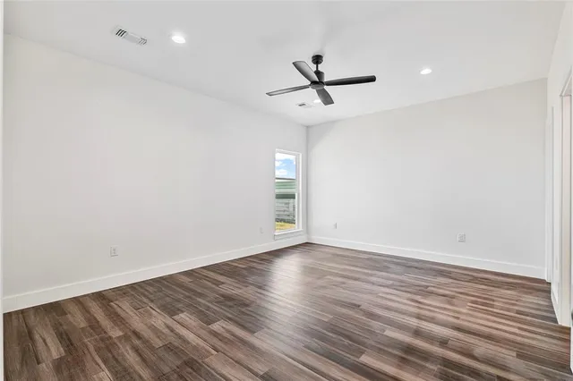 wooden floor in an empty room