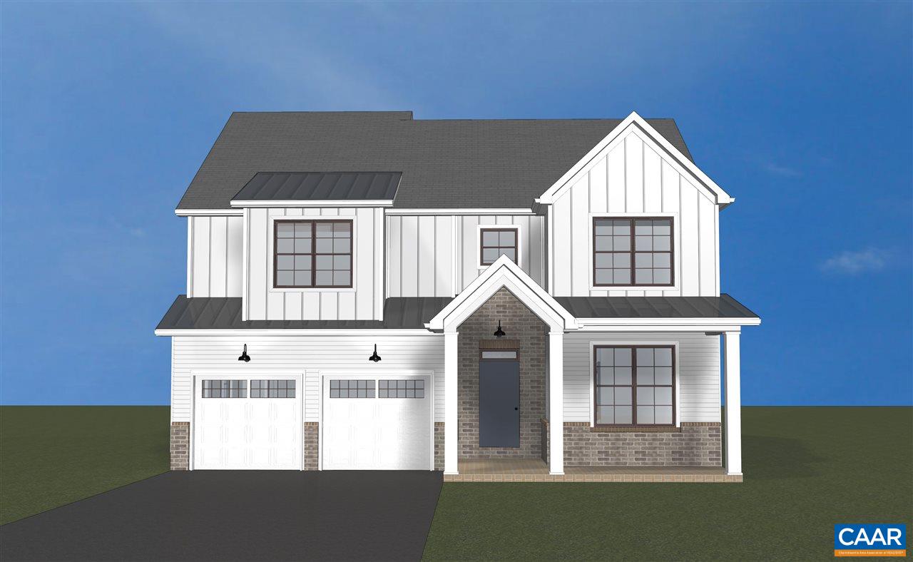 3490 Thicket Run Place Charlottesville, VA 22911 - Photo 27 of 36 a front view of a house with a yard