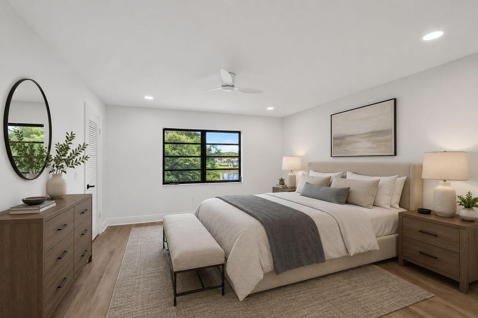 8460 Casa Del Lago, Unit 25B Boca Raton, FL 33433 - Photo 19 of 57 PRIMARY BEDROOM
