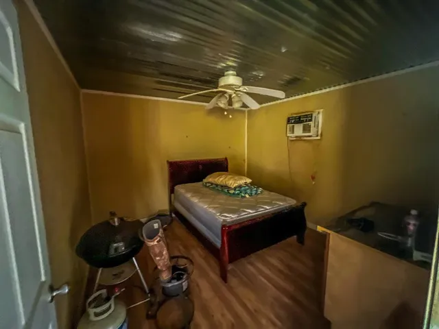 a room with storage and utility