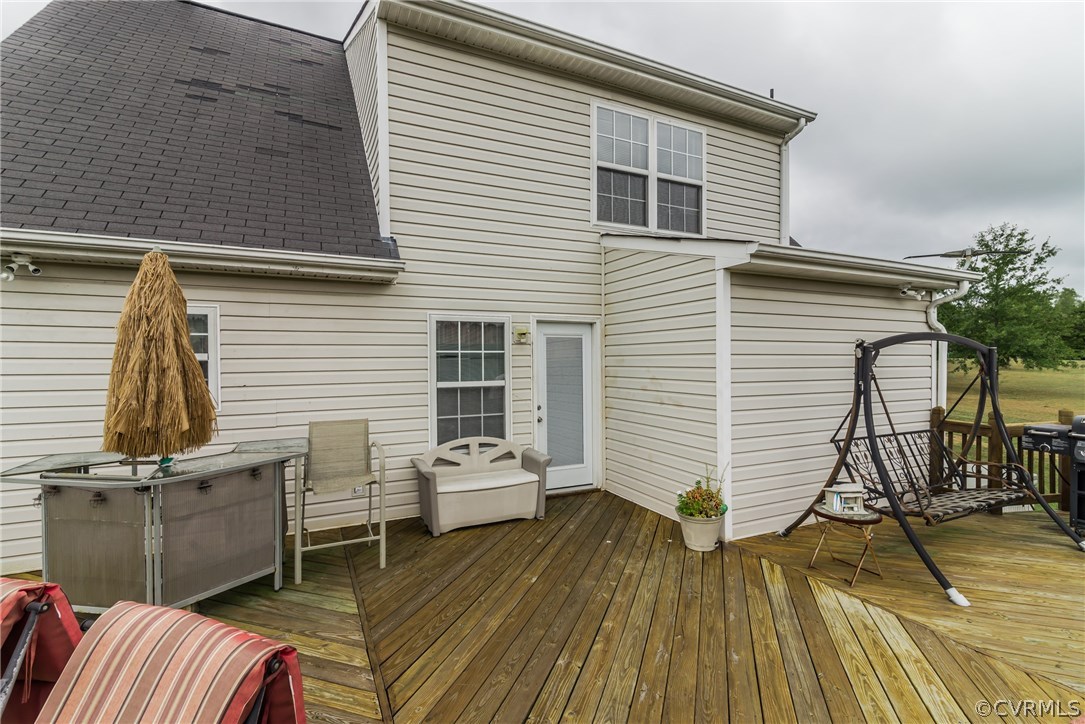 17445 Loving Union Road Disputanta, VA 23842 - Photo 47 of 50 a view of deck with patio