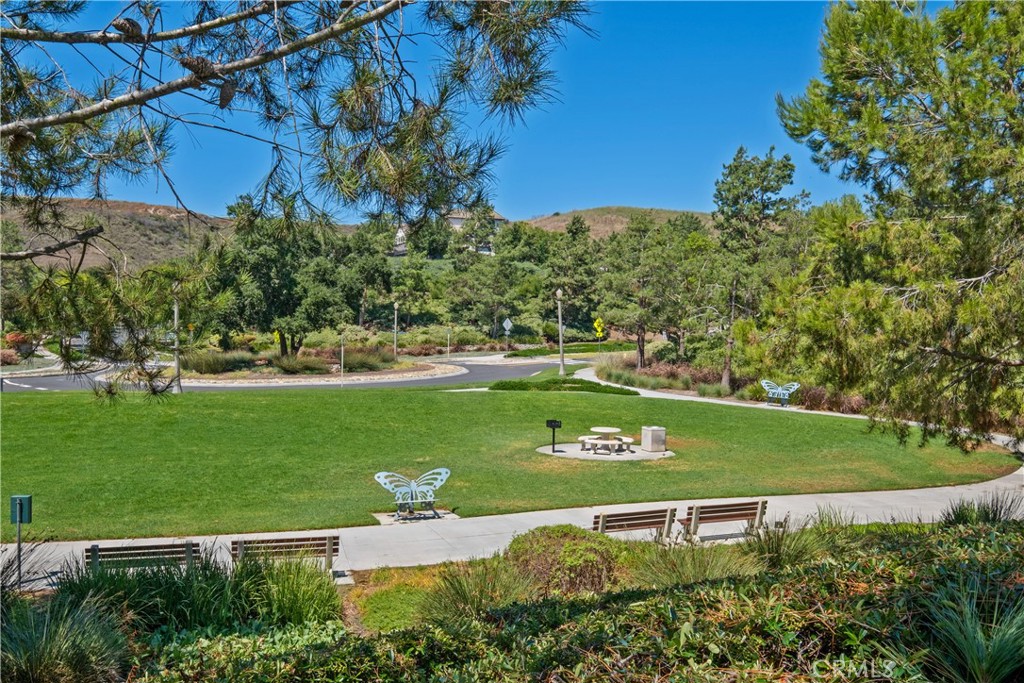 27 Reese Creek Ladera Ranch, CA 92694 - Photo 34 of 40 a view of a garden with a lake