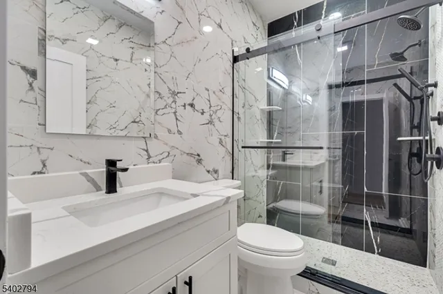 a close view of a sink and tap