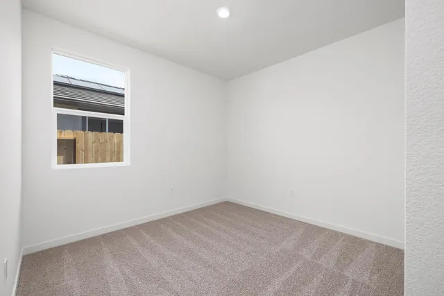 a view of empty room