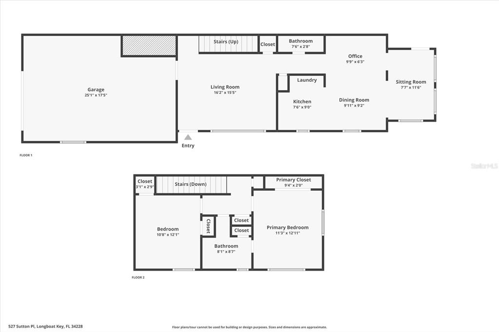 527 Sutton Place Longboat Key, FL 34228 - Photo 88 of 88 a picture of a room with a white wall and a white wall