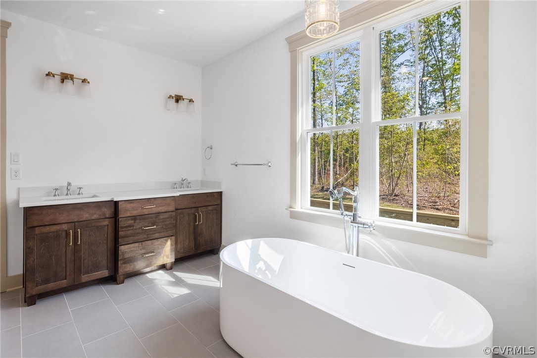 3501 Heaton Drive Midlothian, VA 23112 - Photo 29 of 41 a spacious bathroom with a tub sink and window