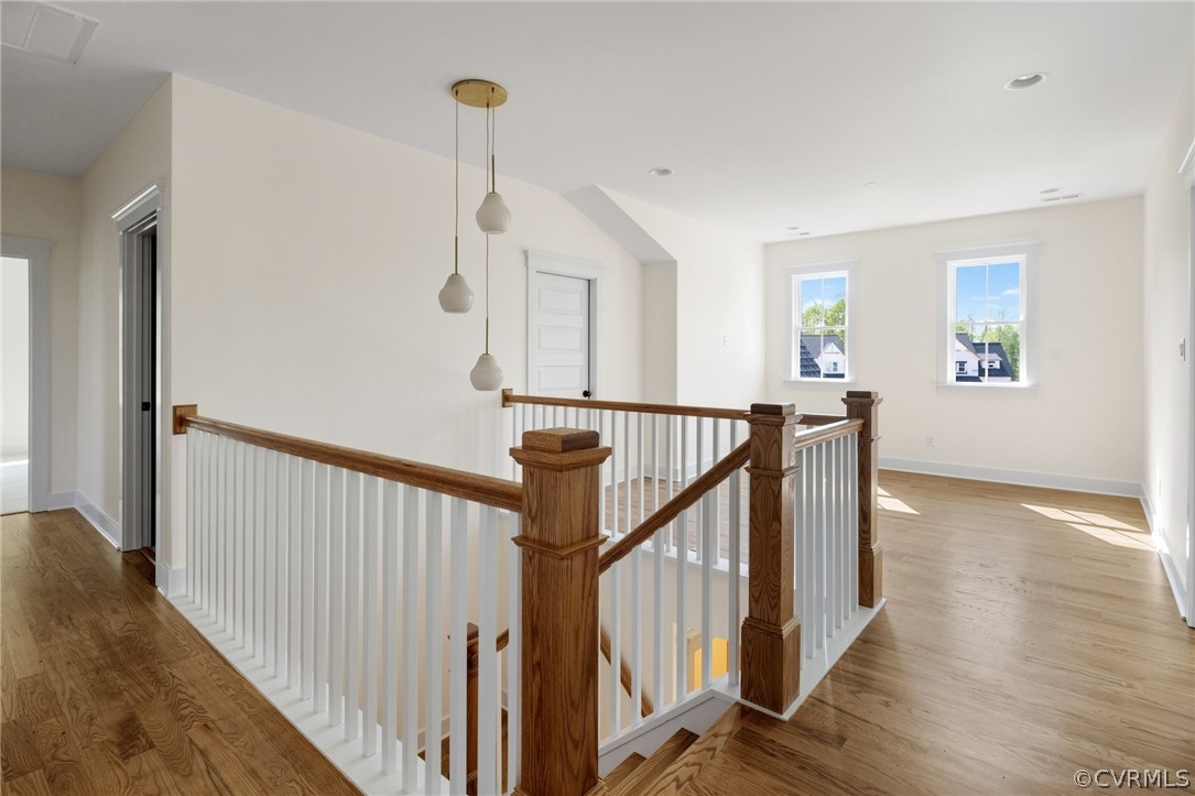 3501 Heaton Drive Midlothian, VA 23112 - Photo 32 of 41 a view of staircase with railing and white walls