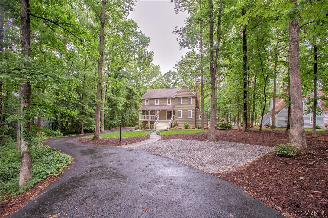 4013 Poplar Grove Road Midlothian, VA 23112 - Photo 47 of 47 a view of a house with basketball court