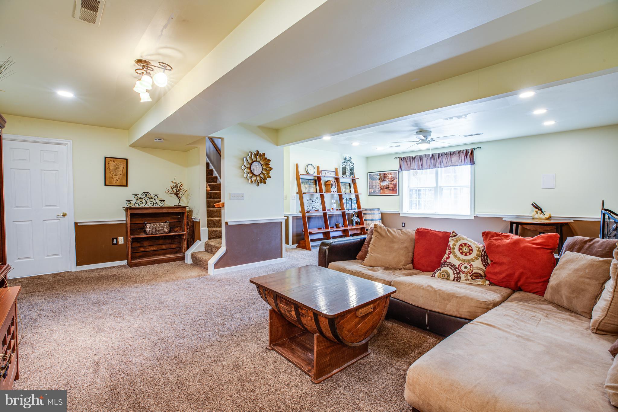 13231 Sillamon Road Goldvein, VA 22720 - Photo 37 of 77 Lower Level Family Room