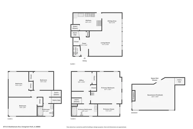 $359,900 | 8713 South Washtenaw Avenue, Evergreen Park, IL 60805