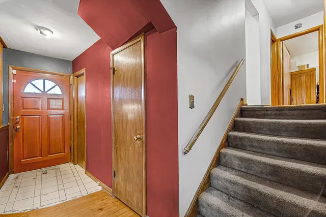 a view of an entryway