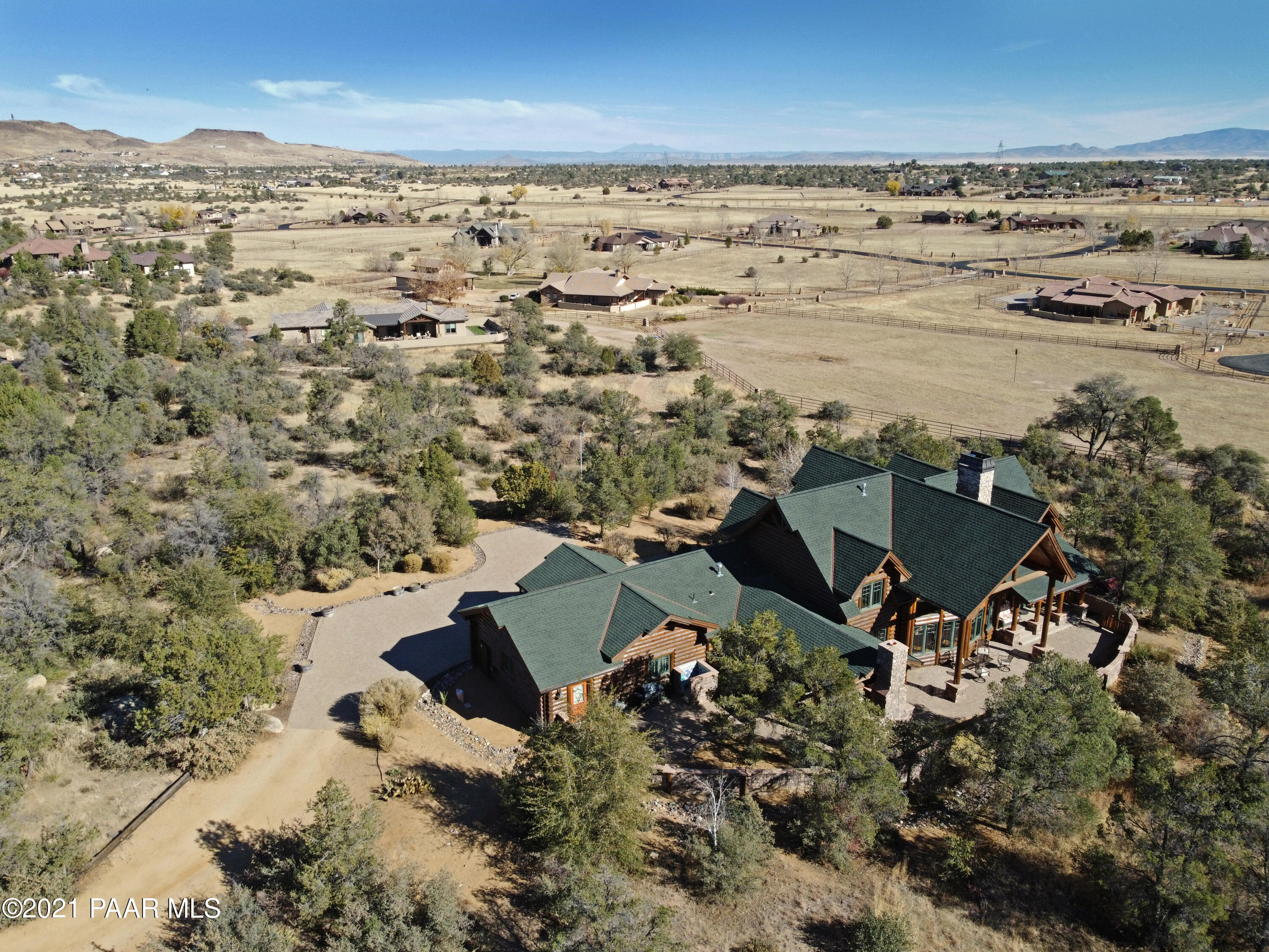 4240 Fort Bridger Road Prescott, AZ 86305 - Photo 7 of 110 Aerial Looking E- Northeast
