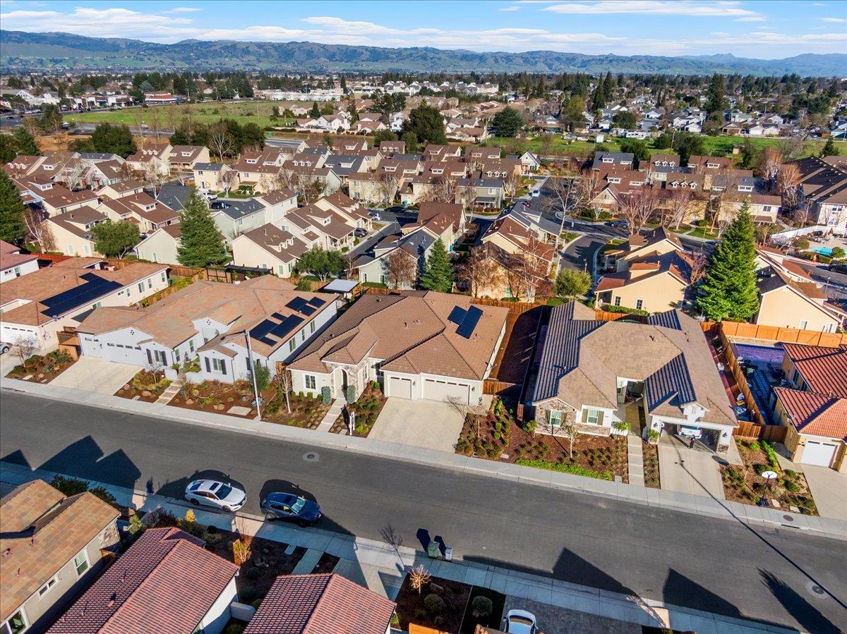 7842 Cinnamon Way Gilroy, CA 95020 - Photo 43 of 51 an aerial view of a residential houses with outdoor space