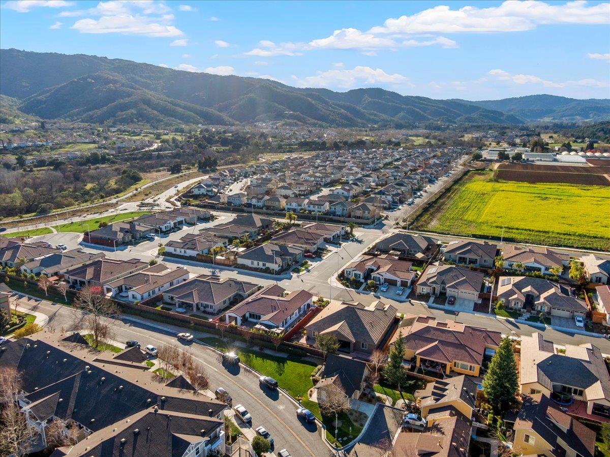 7842 Cinnamon Way Gilroy, CA 95020 - Photo 45 of 51 an aerial view of residential houses and outdoor space