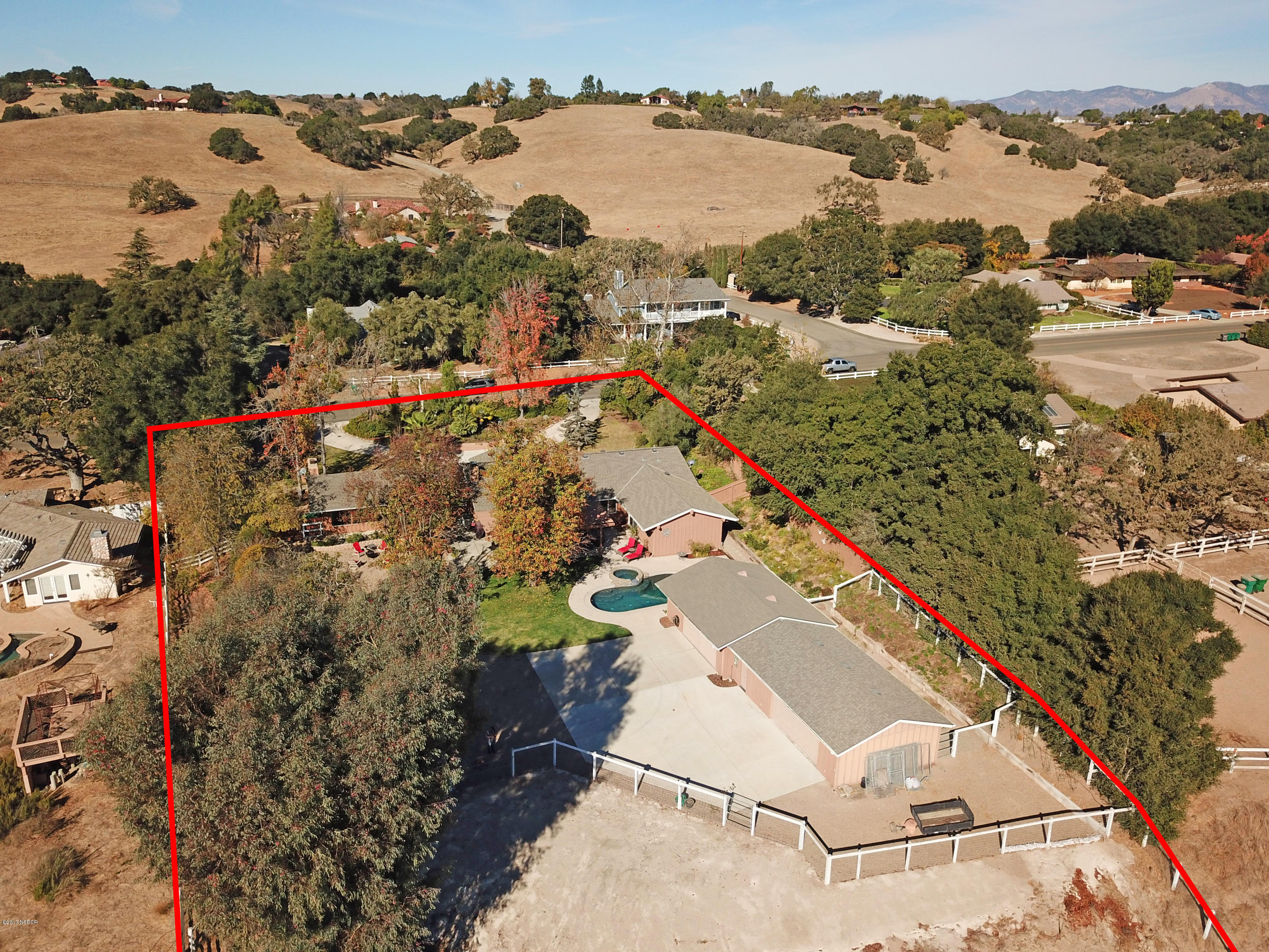 2698 Quail Valley Road Solvang, CA 93463 - Photo 38 of 40 Lot boundary