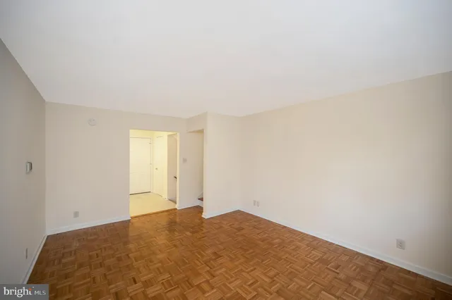 a view of empty room