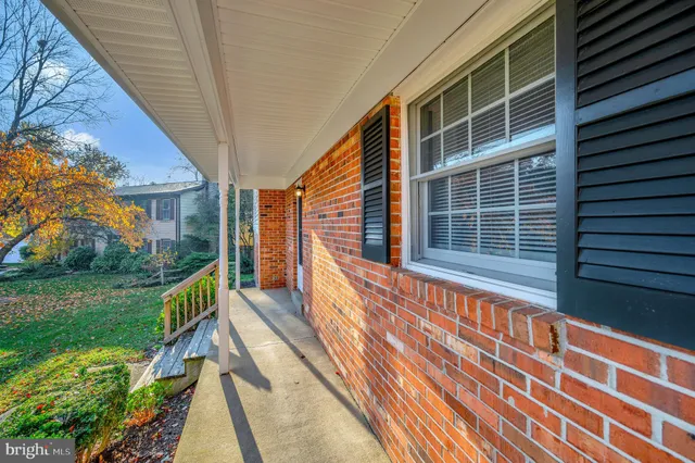 a view of balcony with deck