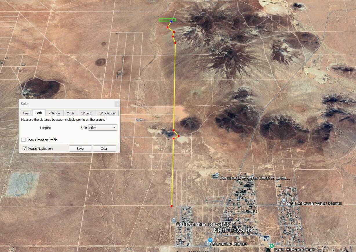 160th Street East Edwards, CA 93523 - Photo 17 of 20 23308011 distance