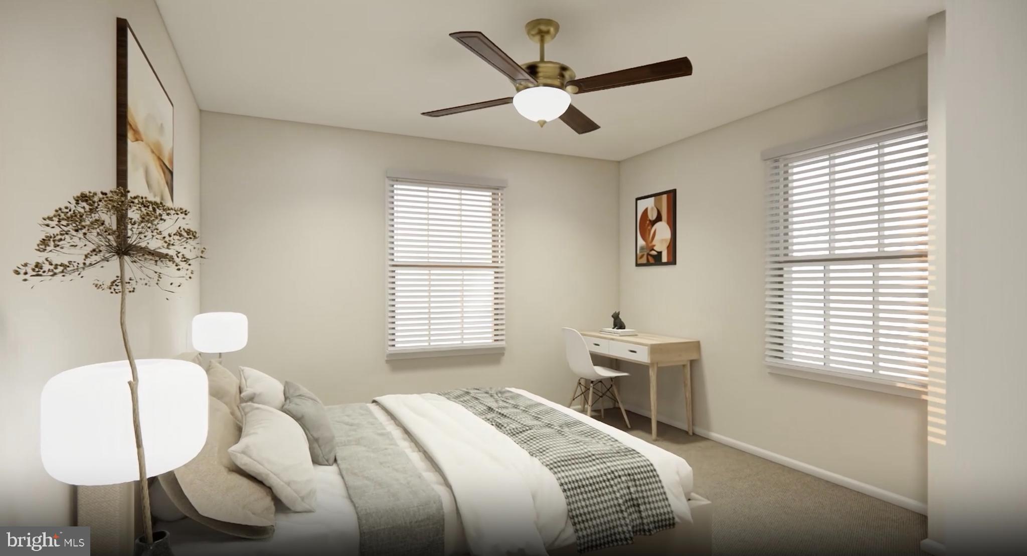 2213 Washington Avenue, Unit 101 Silver Spring, MD 20910 - Photo 13 of 25 a bedroom with a bed and a window