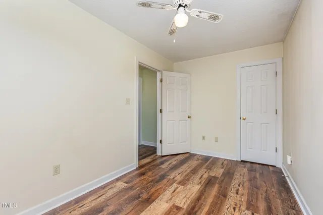 wooden floor in an empty room