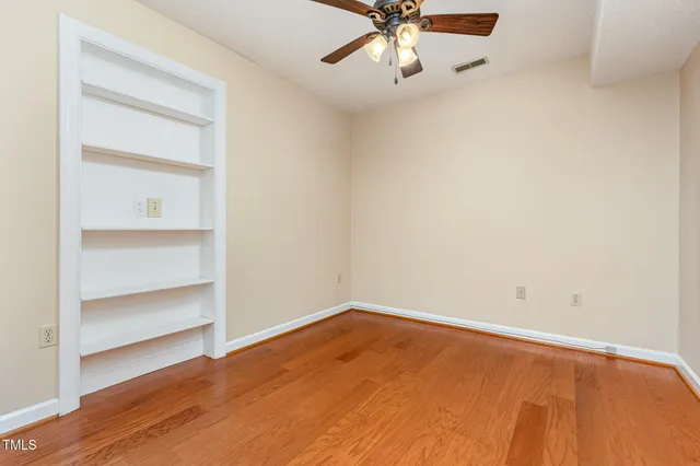 wooden floor in an empty room