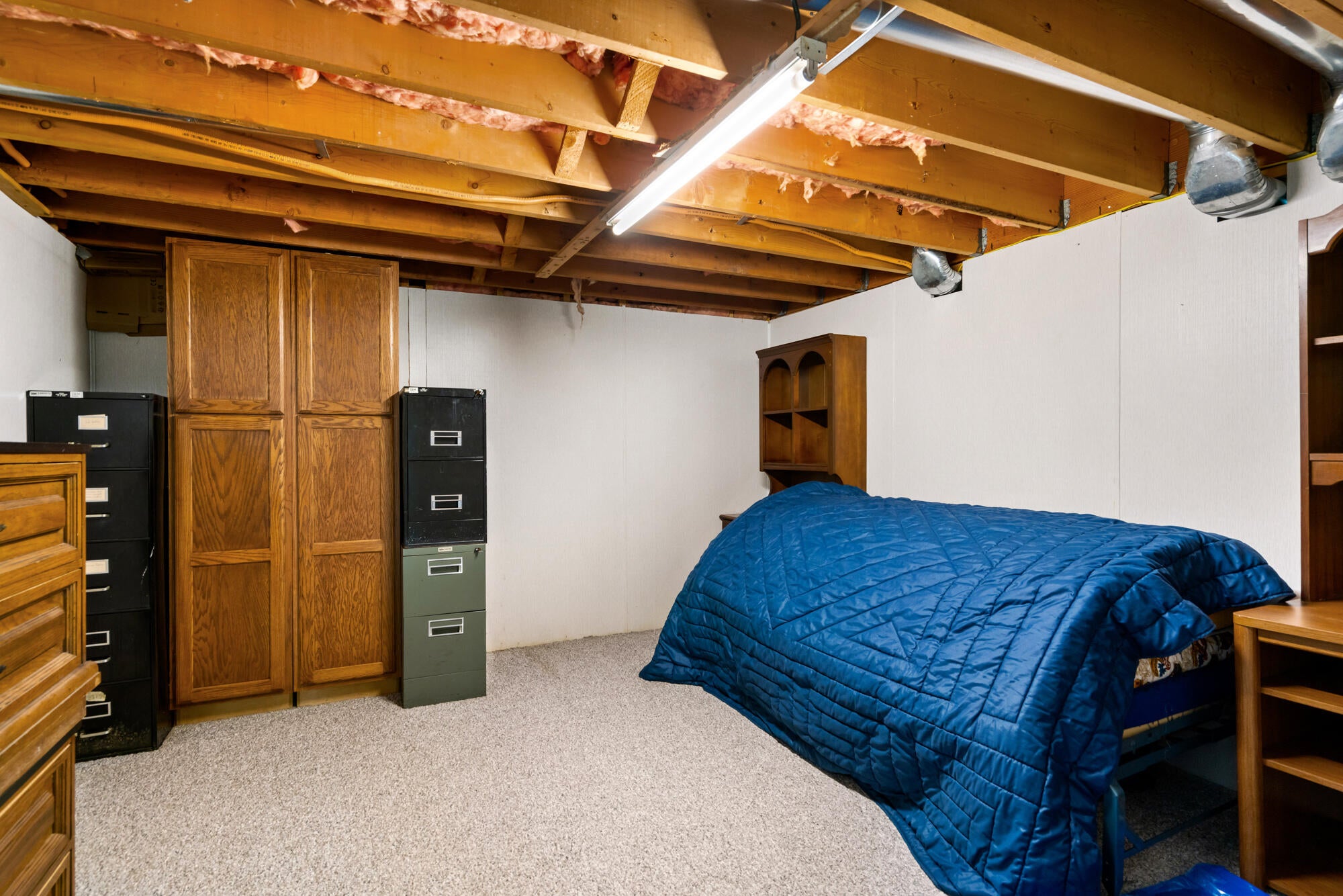 988 Ranch Road Indian River, MI 49749 - Photo 37 of 52 4th Non Conforming Bedroom in Lower Level