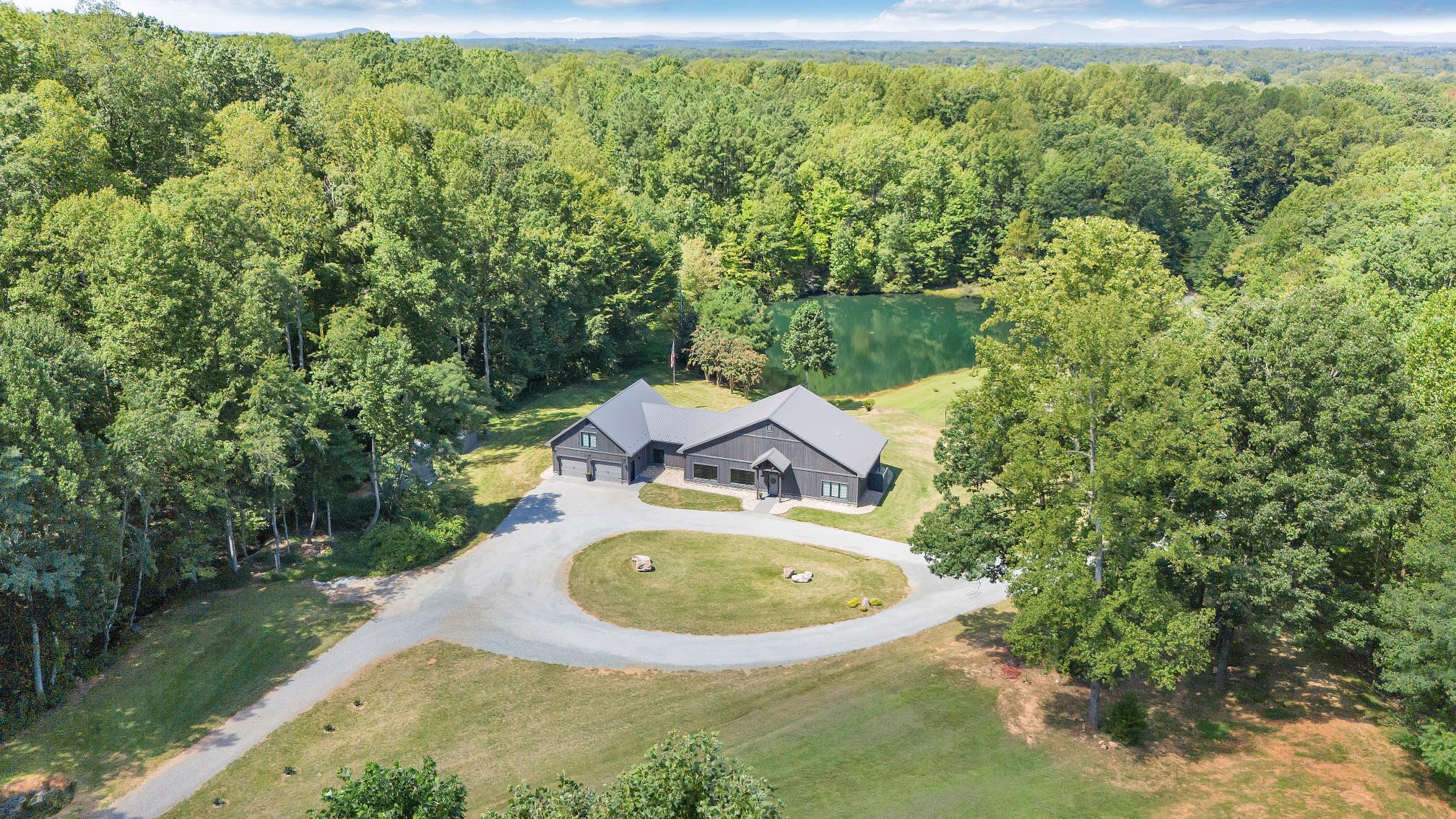 4344 Smith Mountain Road Penhook, VA 24137 - Photo 7 of 100 Aerial view