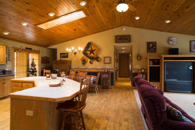 2252 Kerns Road Dayton, VA 22821 - Photo 20 of 31 a view of a dining room with furniture and chandelier