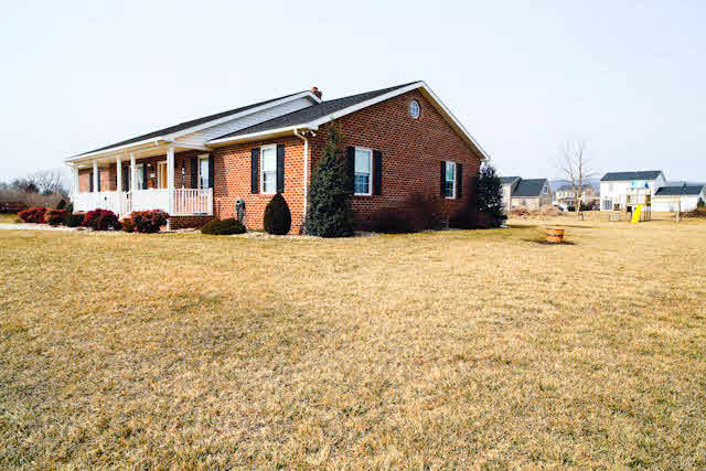 2252 Kerns Road Dayton, VA 22821 - Photo 23 of 31 a view of a house with swimming pool and sitting area