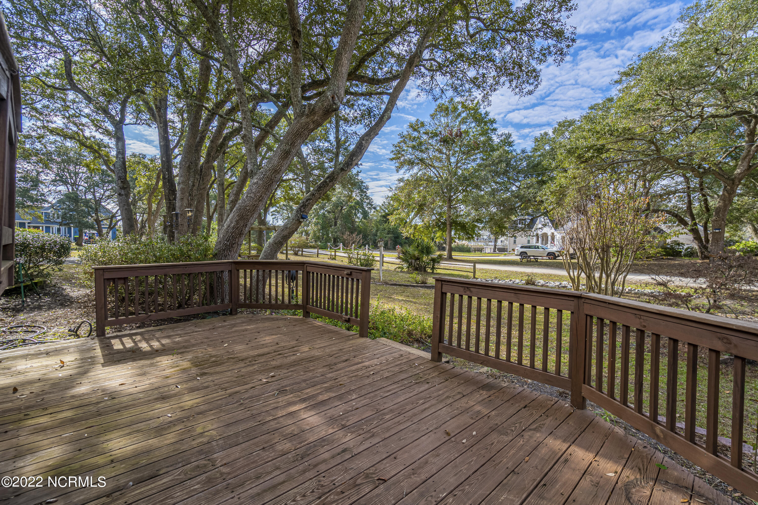 6824 Roberta Road Southwest Ocean Isle Beach, NC 28469 - Photo 33 of 37 Open Rear Deck