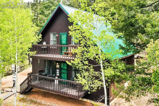 front view of a house with a porch